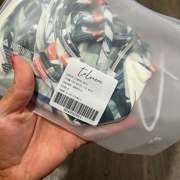 NWT Toluca Simone Midi Bikini Bottom Ambrosia Size S - Picture 3 of 7